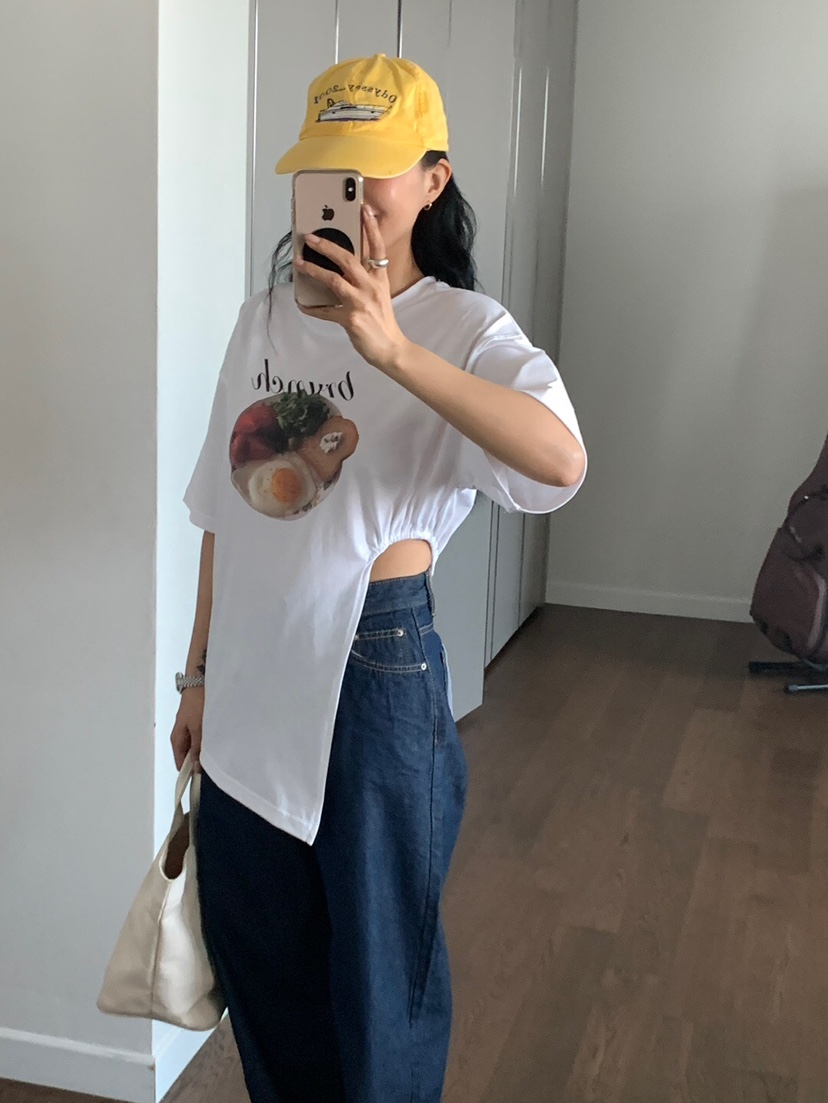 LA_TERRE韓國直郵㊣女裝新品熱賣25春夏人氣推薦時尚休閑T恤LA_TERRET恤