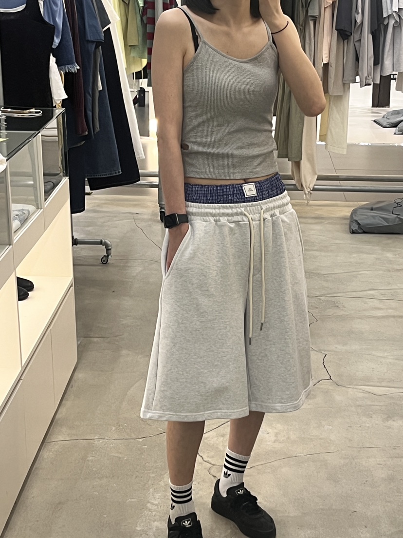 LA_TERRE直郵韓國代購㊣女裝新品25春夏熱賣時尚休閑推薦短褲LA_TERRE短褲