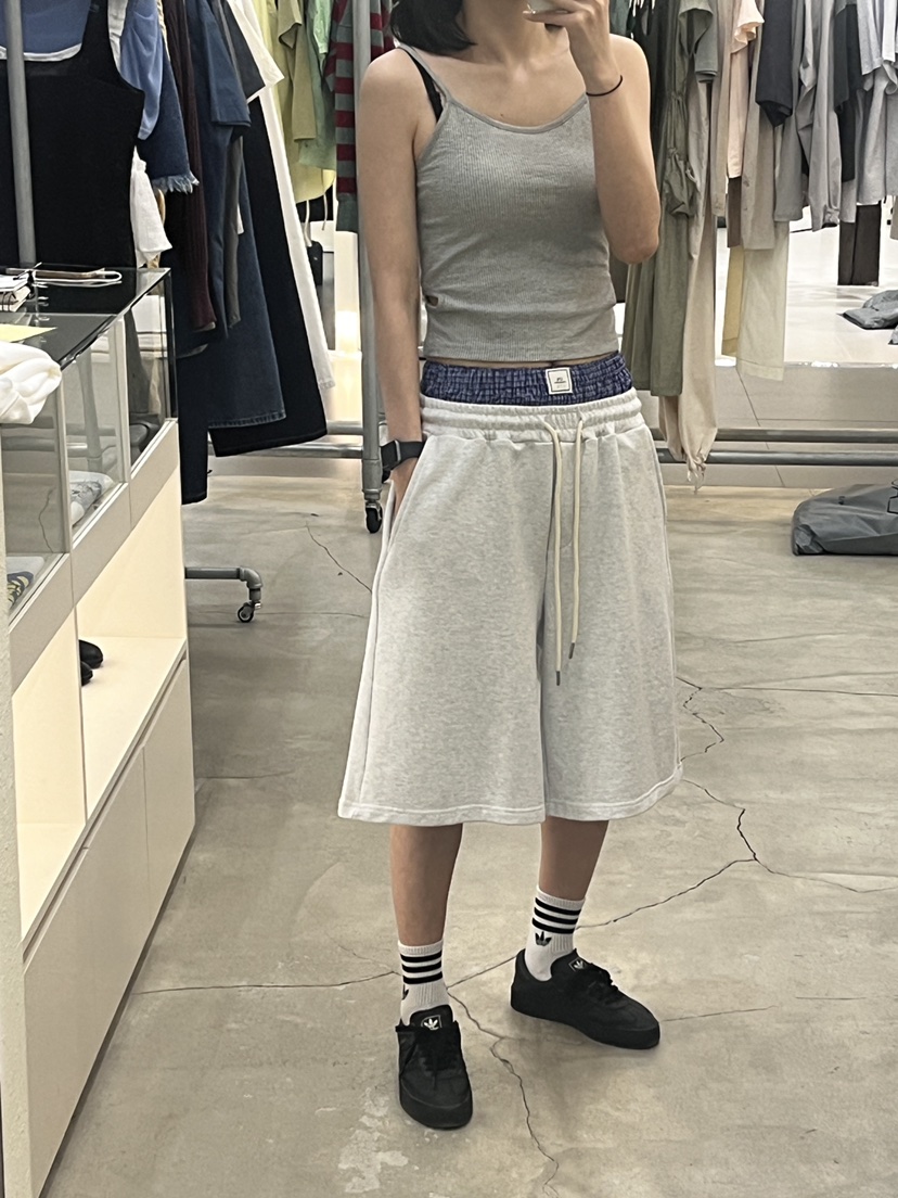 LA_TERRE直郵韓國代購㊣女裝新品25春夏熱賣時尚休閑推薦短褲LA_TERRE短褲