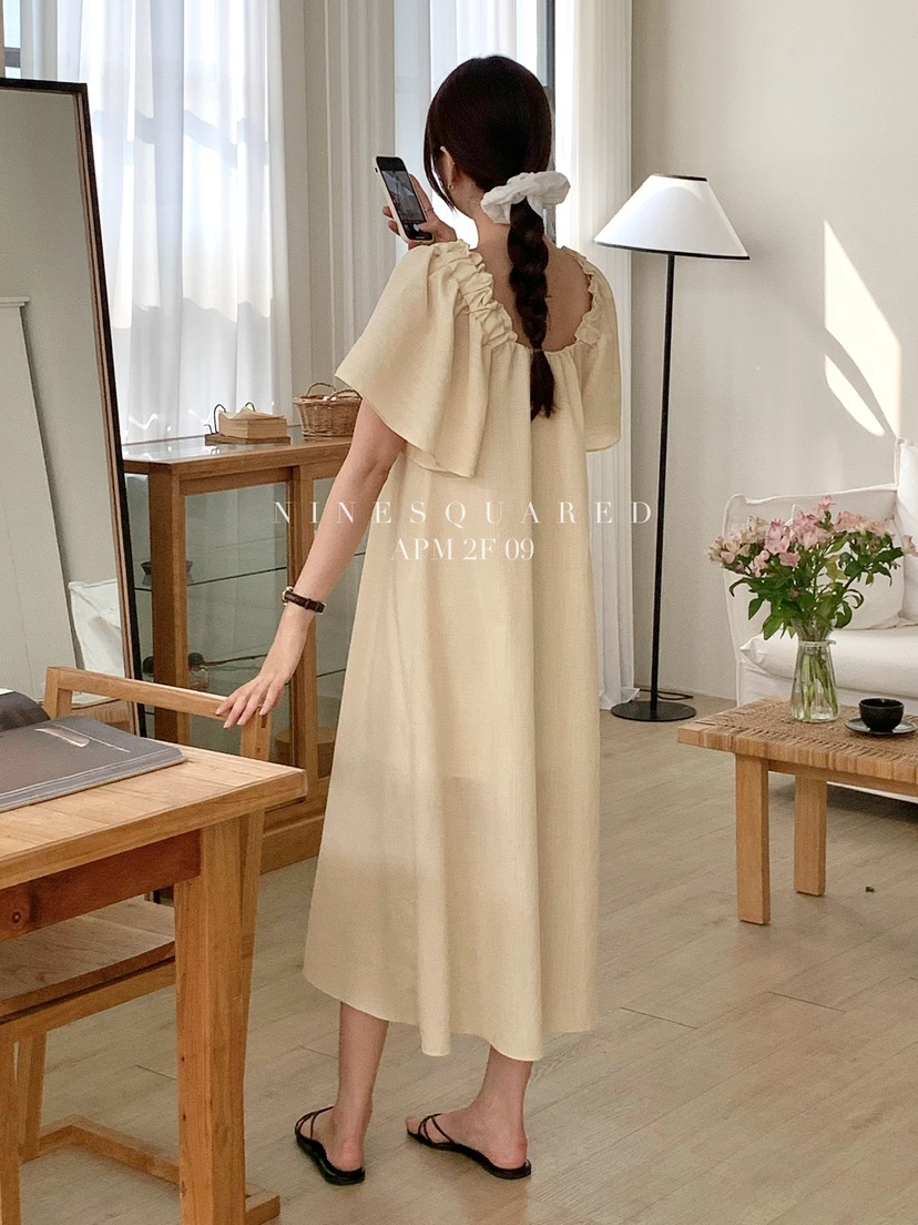 NINESQUARED韓國㊣直郵東大門代購女裝新品休閑25春夏連衣裙NINESQUARED連衣裙
