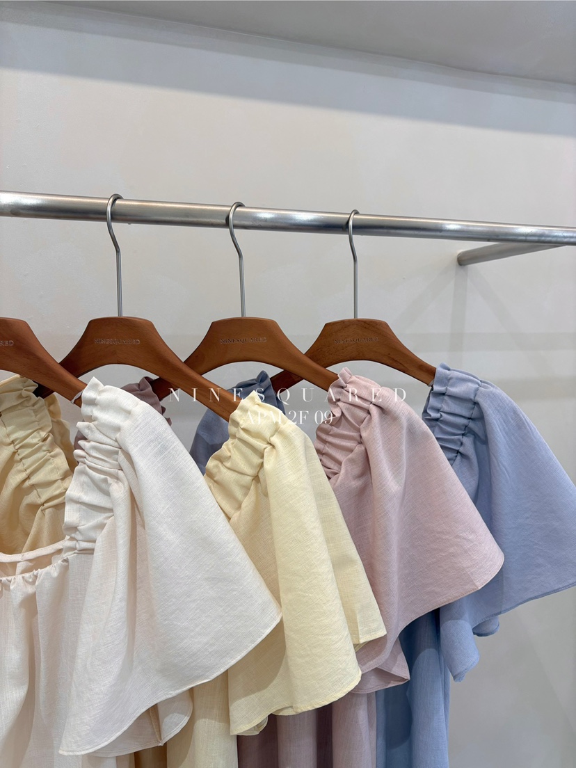 NINESQUARED韓國㊣直郵東大門代購女裝新品休閑25春夏連衣裙NINESQUARED連衣裙