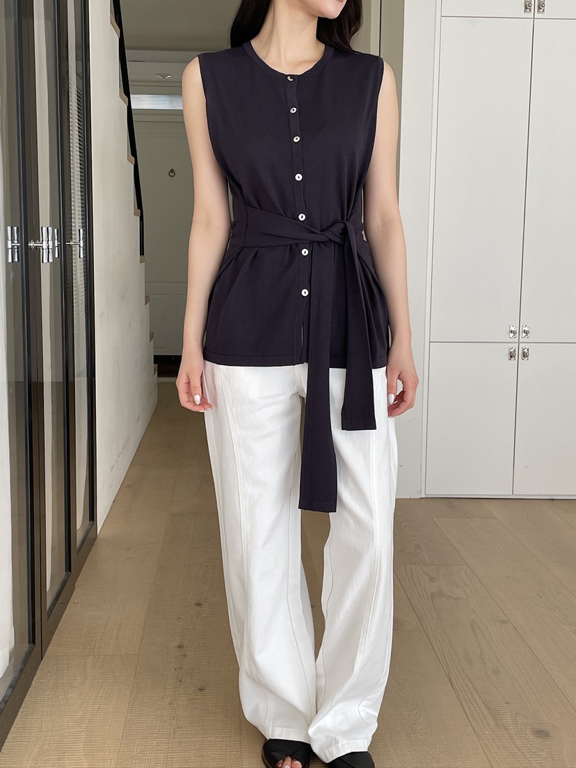 MAYBEEN直郵韓國代購㊣女裝新品25春夏推薦休閑熱賣吊帶背心MAYBEEN吊帶/背心圖色2