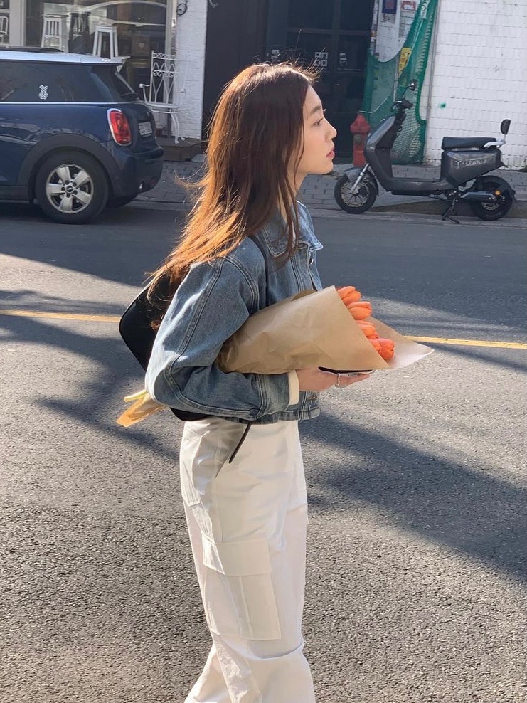 MAYBEEN韓國直郵㊣女裝新品熱賣時尚人氣推薦休閑25春夏夾克MAYBEEN夾克