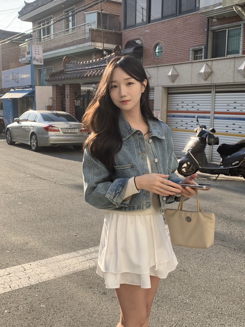MAYBEEN韓國直郵㊣女裝新品熱賣時尚人氣推薦休閑25春夏夾克MAYBEEN夾克