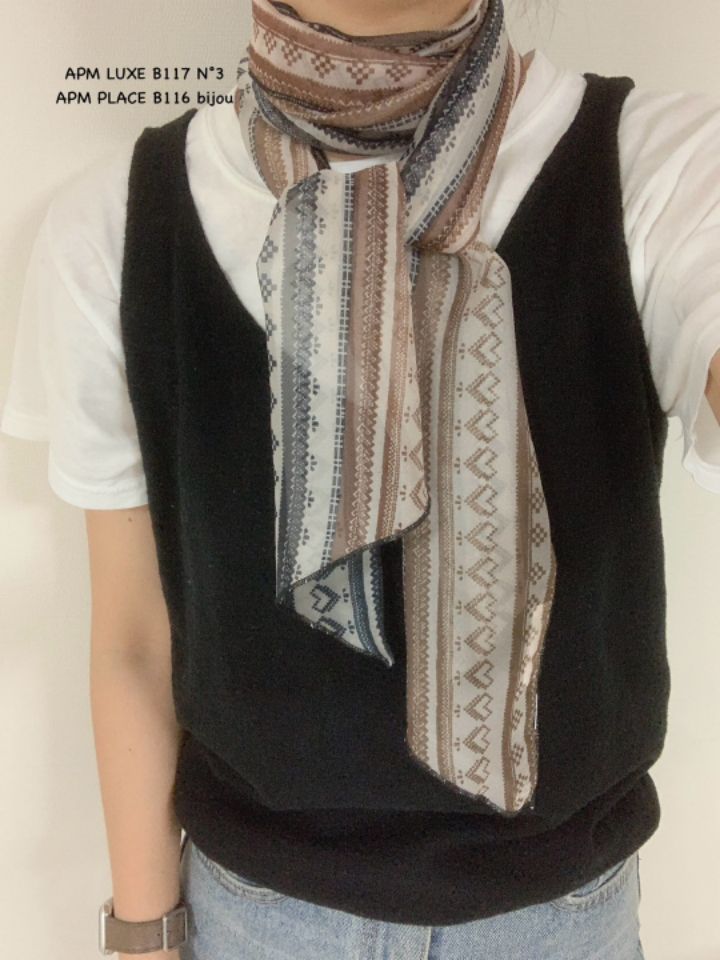 N3直郵韓國代購㊣女裝新品25春夏推薦休閑熱賣時尚圍巾披肩N3圍巾/披肩