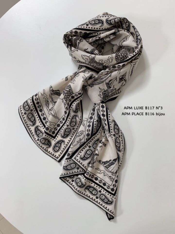 N3韓國㊣直郵東大門代購女裝新款人氣熱賣休閑25春夏圍巾披肩N3圍巾/披肩圖色4