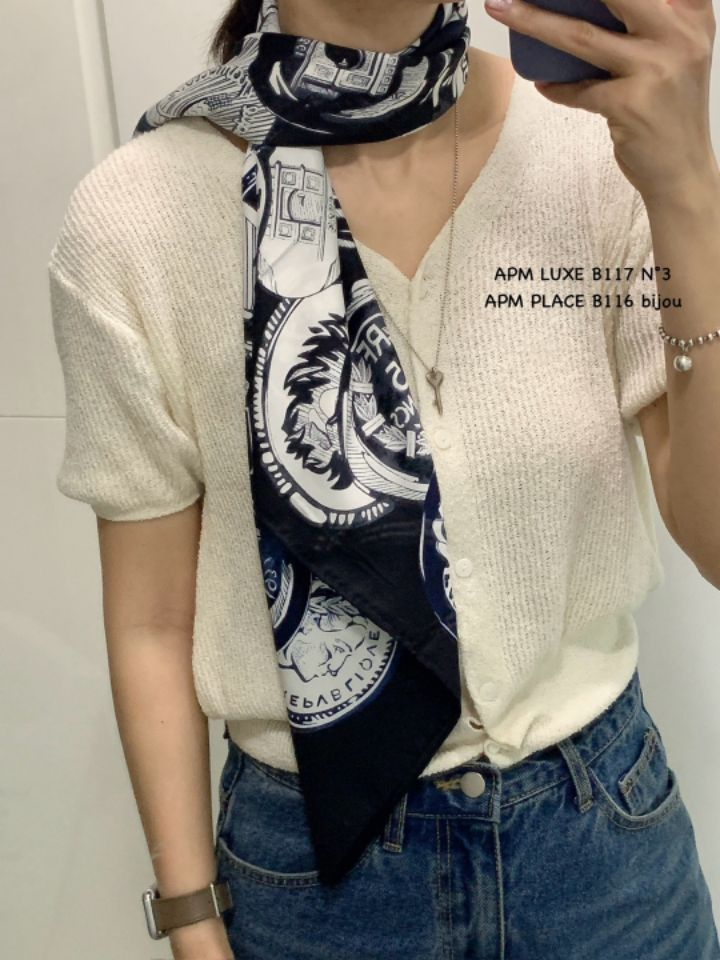 N3韓國直郵㊣女裝新品休閑人氣熱賣25春夏時尚推薦圍巾披肩N3圍巾/披肩