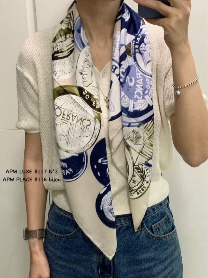N3韓國直郵㊣女裝新品休閑人氣熱賣25春夏時尚推薦圍巾披肩N3圍巾/披肩