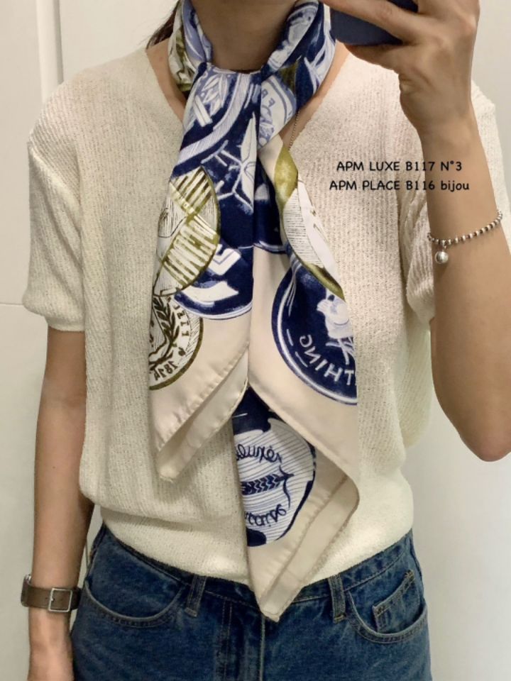 N3韓國直郵㊣女裝新品休閑人氣熱賣25春夏時尚推薦圍巾披肩N3圍巾/披肩