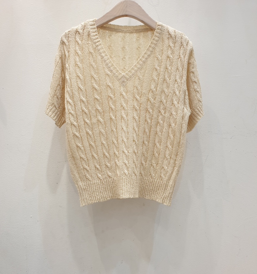 BLACK NOTE直郵韓國代購㊣女裝新品熱賣25春夏推薦時尚針織衫BLACK NOTE針織衫圖色1