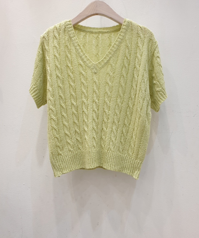 BLACK NOTE直郵韓國代購㊣女裝新品熱賣25春夏推薦時尚針織衫BLACK NOTE針織衫圖色2