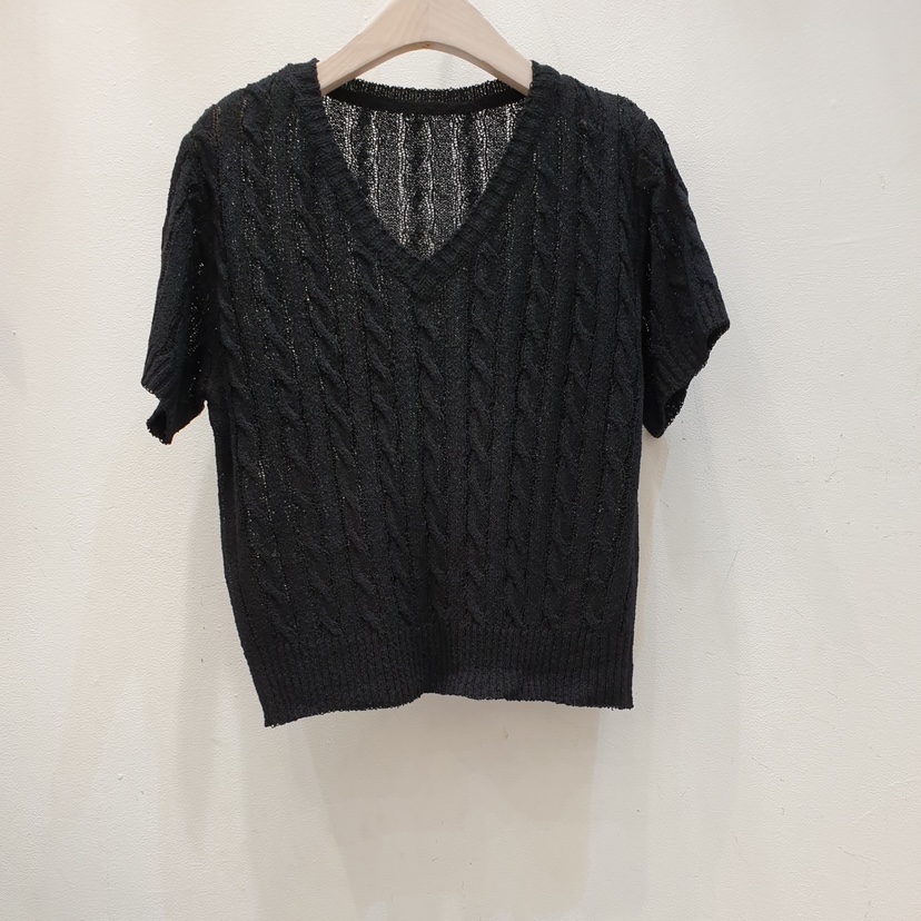 BLACK NOTE直郵韓國代購㊣女裝新品熱賣25春夏推薦時尚針織衫BLACK NOTE針織衫圖色4