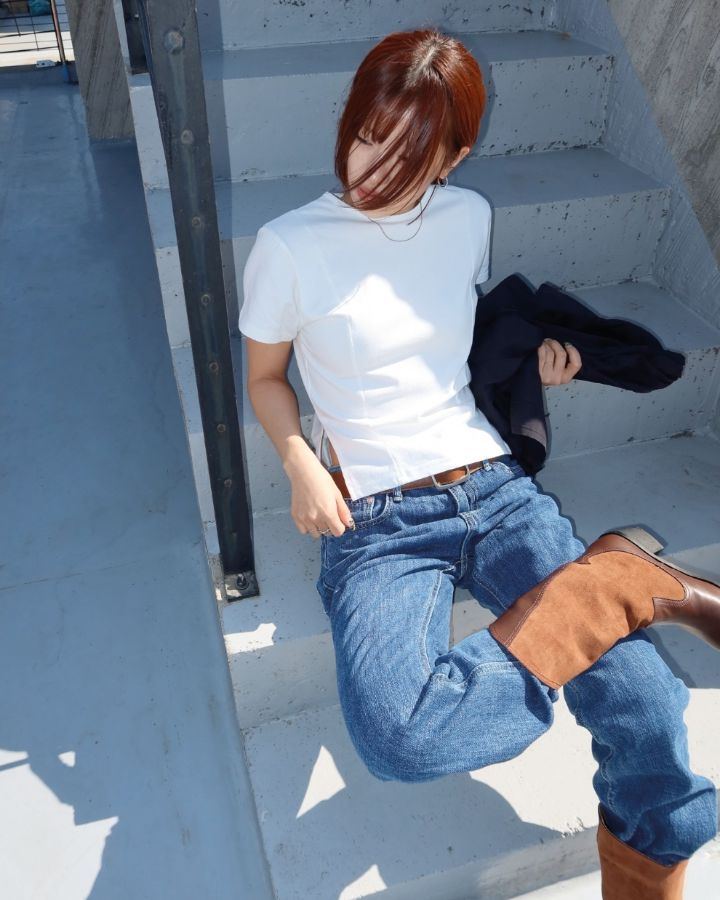LIVE FOREVER韓國直郵㊣東大門實拍女裝新品25春夏人氣T恤LIVE FOR_EVERT恤