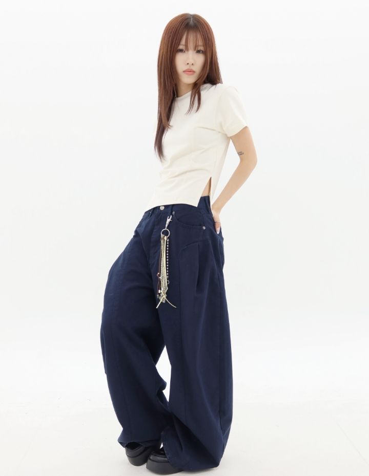 LIVE FOREVER韓國直郵㊣東大門實拍女裝新品25春夏人氣T恤LIVE FOR_EVERT恤