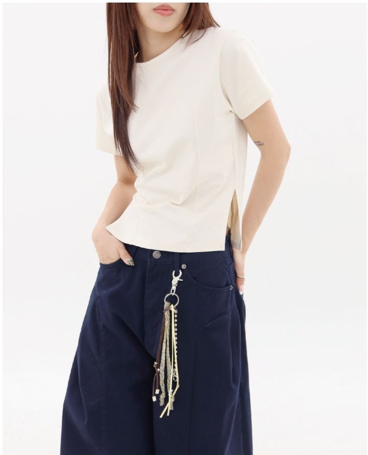 LIVE FOREVER韓國直郵㊣東大門實拍女裝新品25春夏人氣T恤LIVE FOR_EVERT恤
