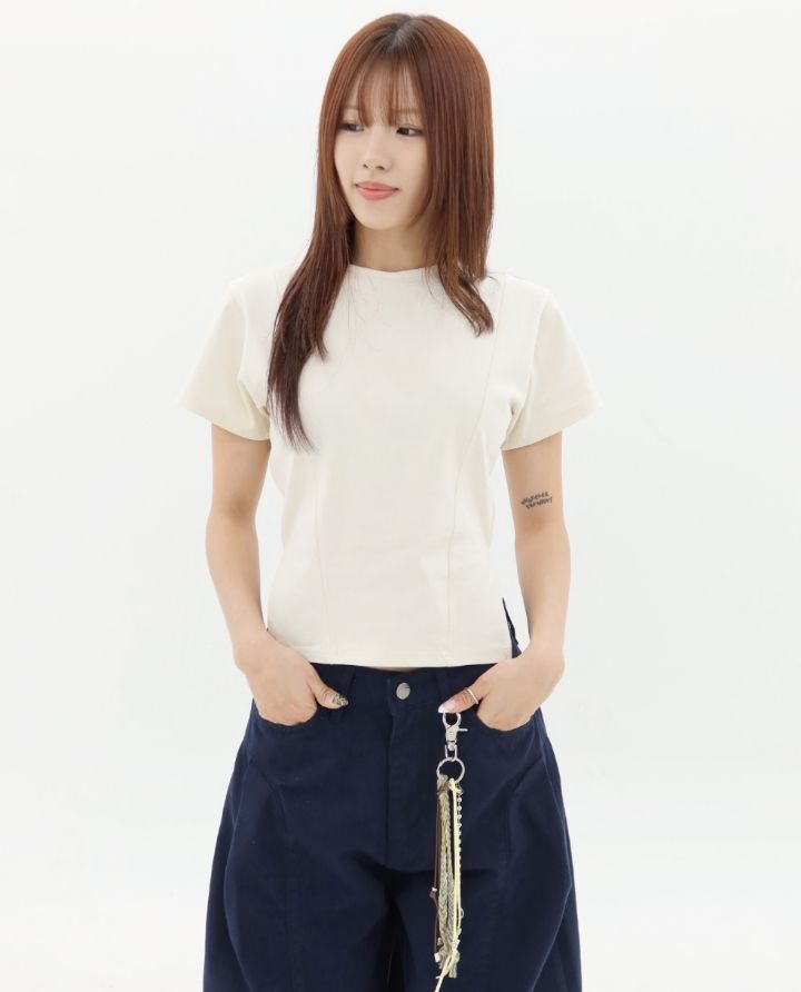 LIVE FOREVER韓國直郵㊣東大門實拍女裝新品25春夏人氣T恤LIVE FOR_EVERT恤圖色3