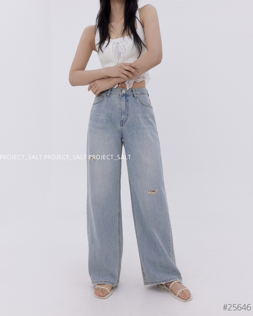 PROJECT SALT韓國㊣直郵東大門代購女裝新品推薦牛仔褲PROJECTSALT牛仔褲