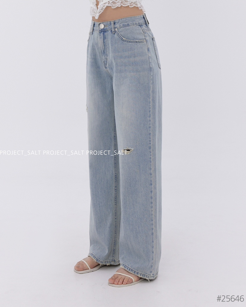 PROJECT SALT韓國㊣直郵東大門代購女裝新品推薦牛仔褲PROJECTSALT牛仔褲