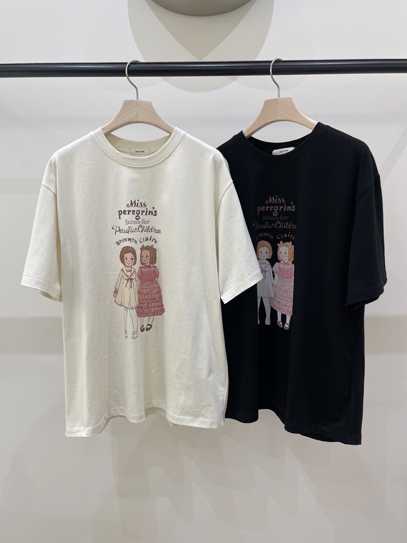 EDITORI韓國㊣直郵東大門代購女裝新品25春夏熱賣人氣休閑T恤EDITORIT恤
