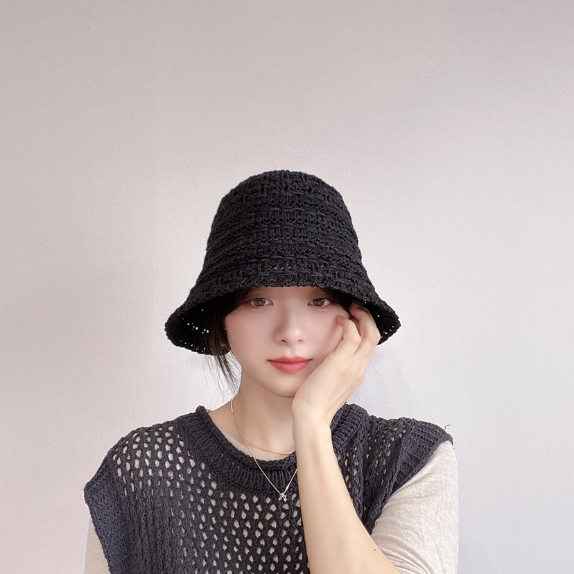LOVELY HAT韓國直郵㊣東大門實拍女裝新品熱賣推薦25春夏帽子LOVELY HAT帽子圖色2