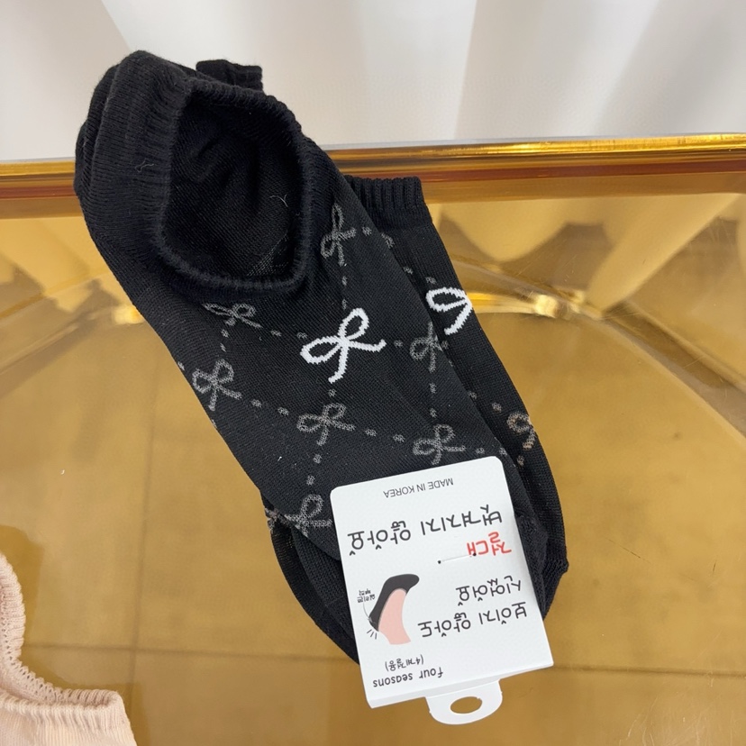 CACTUS-Q直郵韓國代購㊣女裝新款25春夏推薦休閑熱賣時尚襪子CACTUS十雙起/可混搭襪子圖色4