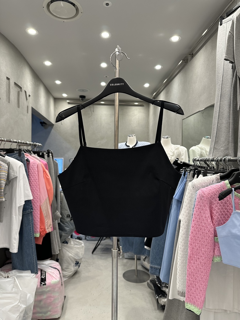 CELEBRITY-A韓國㊣直郵東大門代購女裝新品25春夏吊帶背心CELEBRITY-A吊帶/背心圖色3