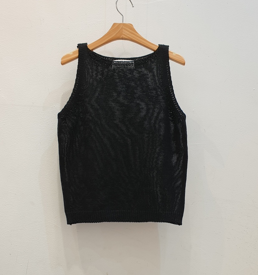 BLACK NOTE韓國㊣直郵東大門代購女裝新款推薦吊帶背心亞麻BLACK NOTE吊帶/背心圖色4