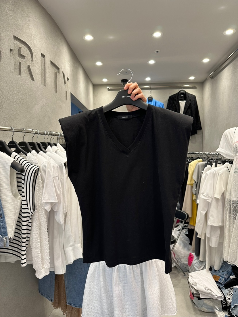 CELEBRITY-A韓國直郵㊣女裝新品休閑25春夏熱賣推薦吊帶背心CELEBRITY-A吊帶/背心圖色5