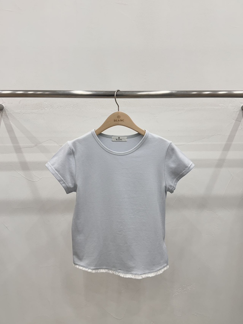 BLANC-A韓國㊣直郵東大門代購女裝新品25春夏熱賣休閑人氣T恤BLANC-AT恤圖色3