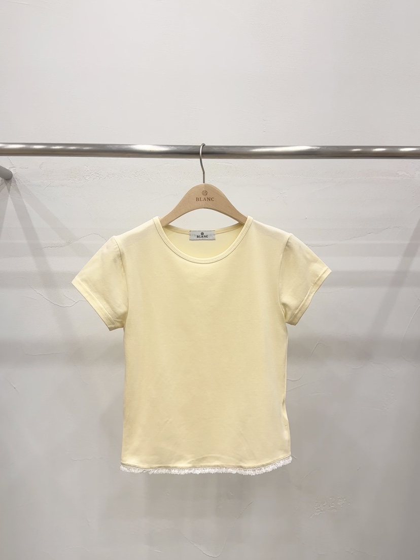 BLANC-A韓國㊣直郵東大門代購女裝新品25春夏熱賣休閑人氣T恤BLANC-AT恤圖色4