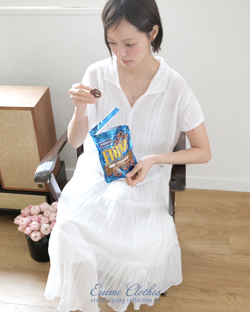 ERUME韓國直郵㊣東大門實拍女裝新品25春夏時尚人氣熱賣針織衫ERUME針織衫