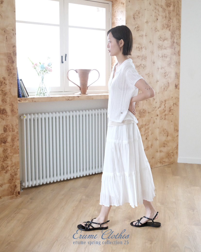 ERUME韓國直郵㊣東大門實拍女裝新品25春夏時尚人氣熱賣針織衫ERUME針織衫