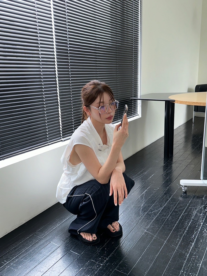 UNBOUND直郵韓國代購㊣女裝新品25春夏人氣時尚推薦休閑休閑褲UNBOUND休閑褲