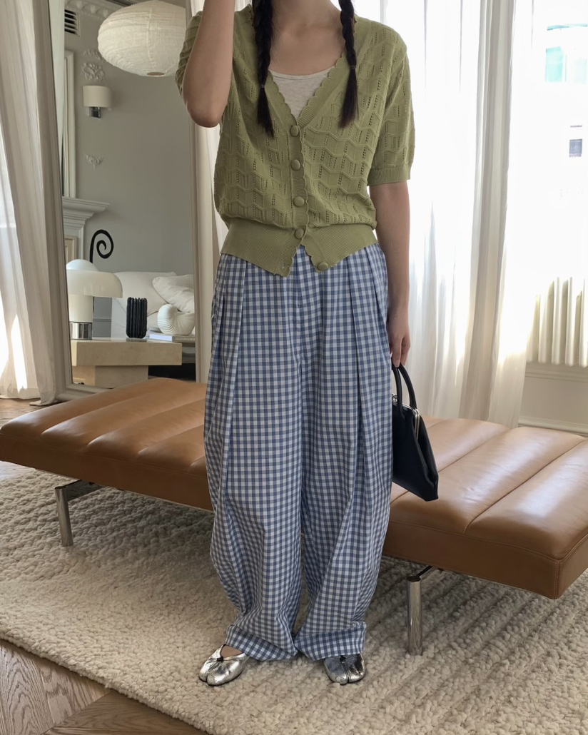 PEBBLE韓國直郵㊣女裝新款休閑推薦時尚熱賣25春夏人氣針織衫PEBBLE/LAYER針織衫