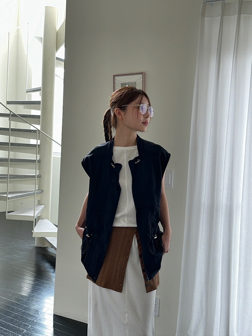 UNBOUND韓國直郵㊣東大門實拍女裝新款休閑25春夏人氣推薦馬甲UNBOUND馬甲