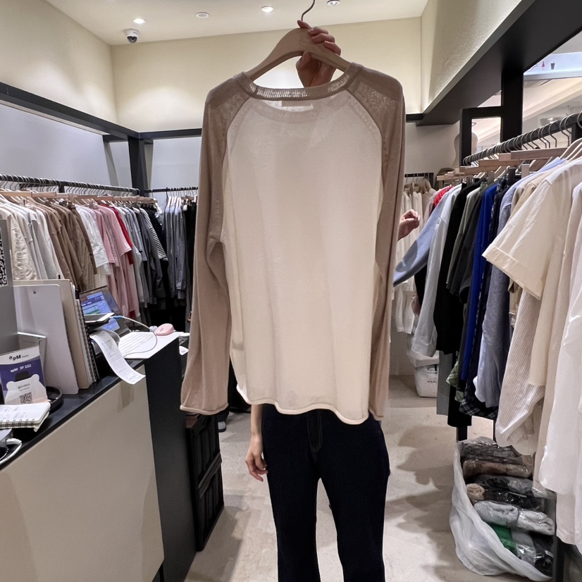 SELF SERVICE韓國㊣直郵東大門代購女裝新品時尚25春夏針織衫SELF SERVICE針織衫