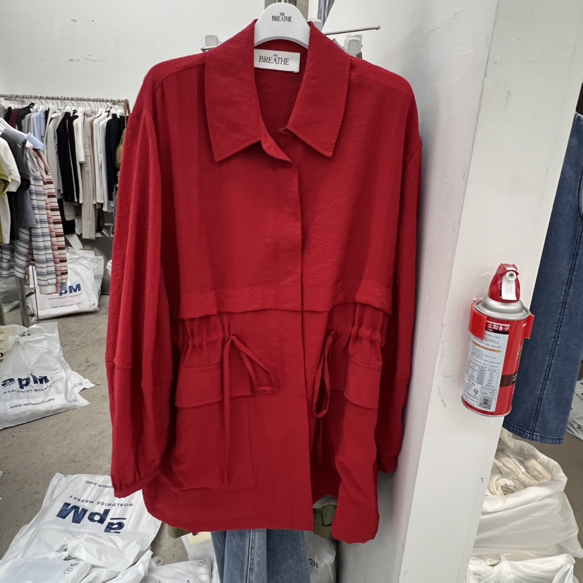 BREATHE直郵韓國代購㊣女裝新款休閑時尚推薦人氣熱賣25春夏夾克BREATHE夾克圖色1