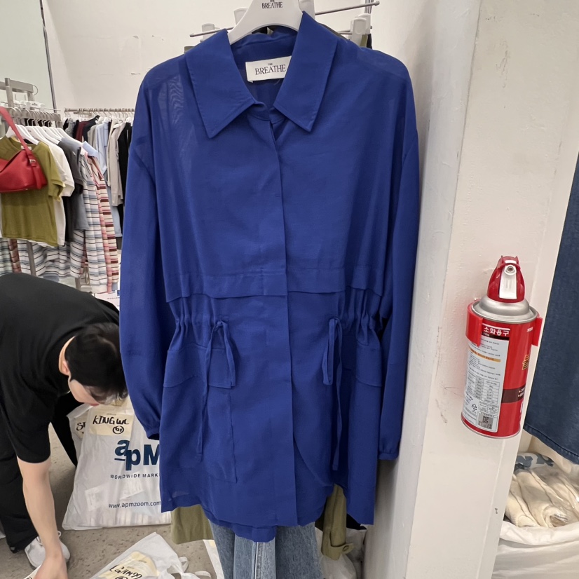 BREATHE直郵韓國代購㊣女裝新款休閑時尚推薦人氣熱賣25春夏夾克BREATHE夾克圖色3