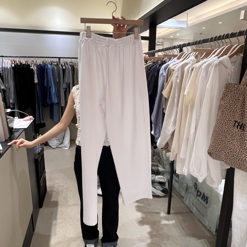 SELF SERVICE韓國直郵㊣女裝新品熱賣推薦休閑時尚25春夏休閑褲SELF SERVICE休閑褲