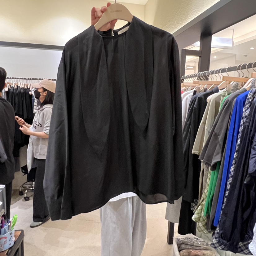 SELF SERVICE韓國直郵㊣東大門實拍女裝新款熱賣襯衫蕾絲衫SELF SERVICE襯衫/蕾絲衫圖色3