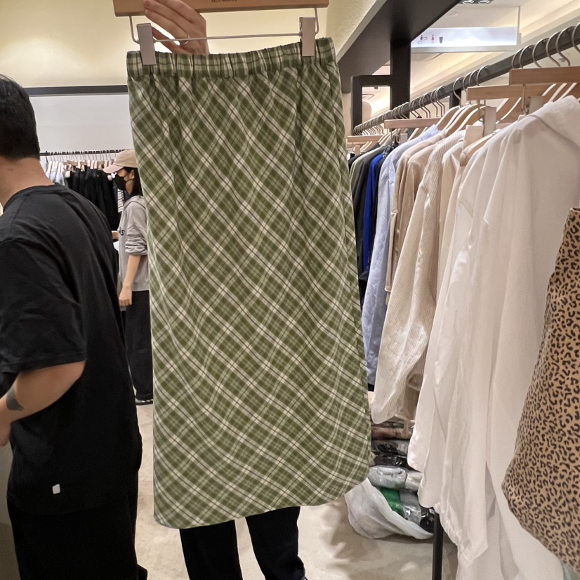 SELF SERVICE韓國直郵㊣女裝新品熱賣人氣25春夏半身裙中短裙SELF SERVICE半身裙/中短裙圖色3