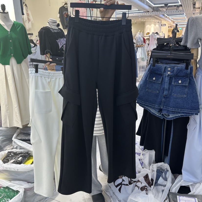 MONOPOLY韓國直郵㊣東大門實拍女裝新款25春夏時尚休閑休閑褲MONO_POLY休閑褲圖色3