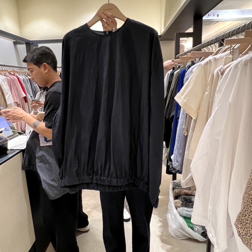 SELF SERVICE直郵韓國代購㊣女裝新品人氣熱賣時尚襯衫蕾絲衫SELF SERVICE襯衫/蕾絲衫圖色2