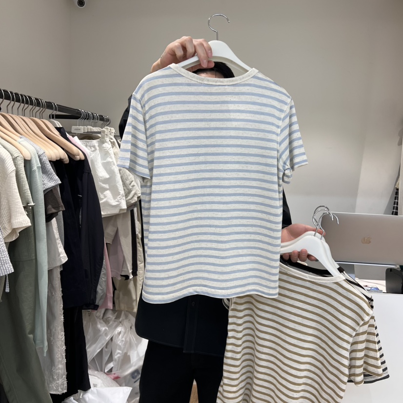 JINSIM直郵韓國代購㊣女裝新品休閑熱賣時尚25春夏人氣推薦T恤JINSIMT恤