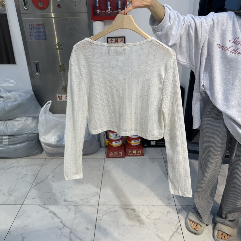 HARU韓國㊣直郵東大門代購女裝新品25春夏針織衫不含內搭開衫HARU針織衫