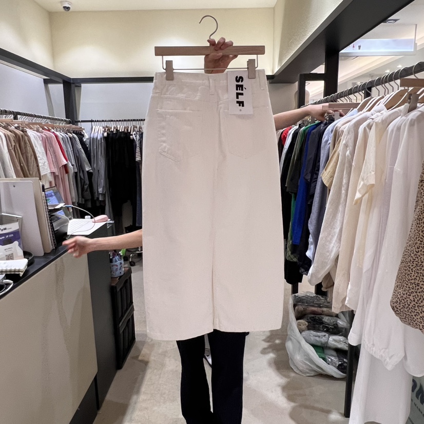 SELF SERVICE韓國直郵㊣東大門實拍女裝新品休閑半身裙中短裙SELF SERVICE半身裙/中短裙