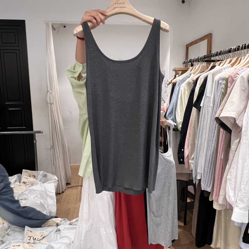 VENIR-a直郵韓國代購㊣女裝新款休閑熱賣時尚推薦吊帶背心VENIR-a吊帶/背心圖色5