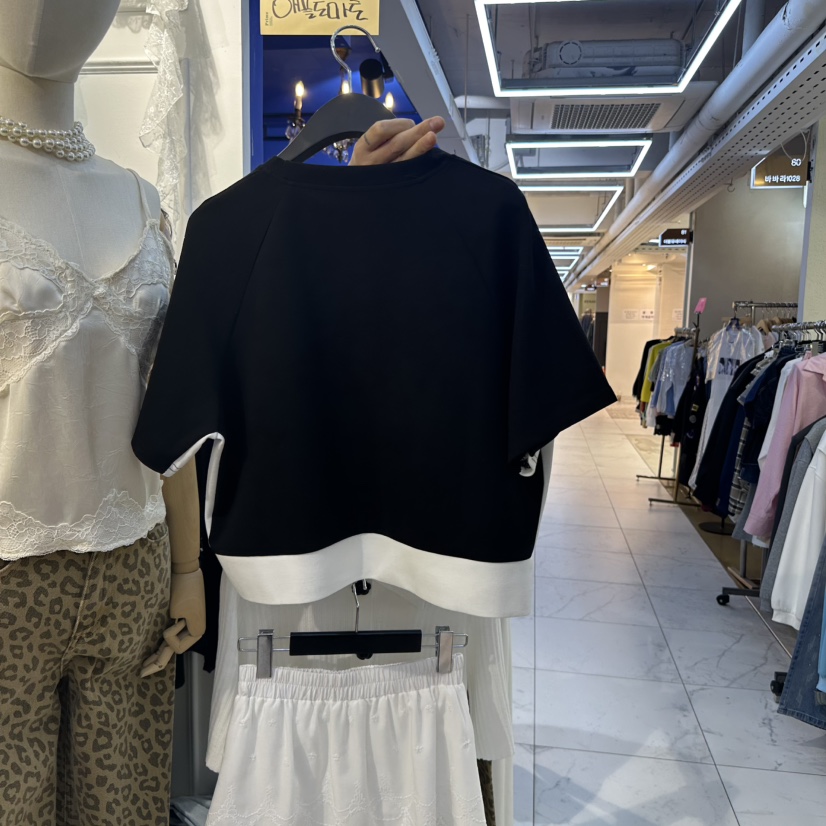 APPLE TOMATO直郵韓國代購㊣女裝新品熱賣時尚推薦休閑T恤APPLE TOMATOT恤