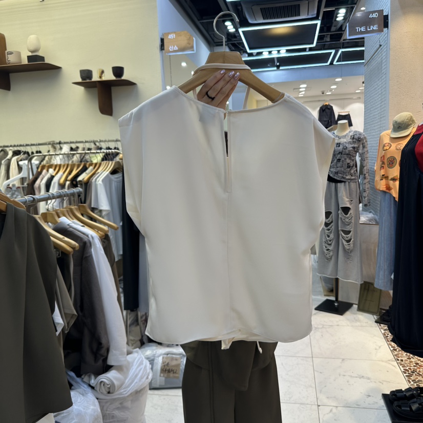SANS韓國㊣直郵東大門代購女裝新品人氣時尚襯衫蕾絲衫含腰繩SANS襯衫/蕾絲衫