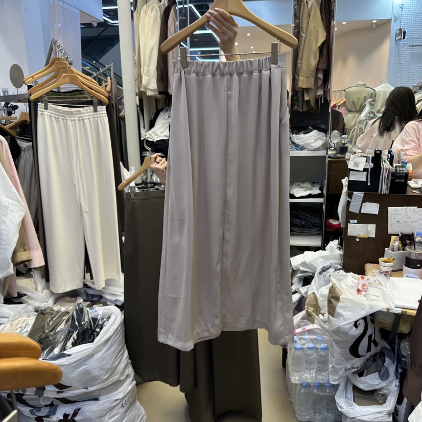 SANS韓國直郵㊣女裝新款時尚人氣25春夏休閑推薦熱賣長裙SANS長裙